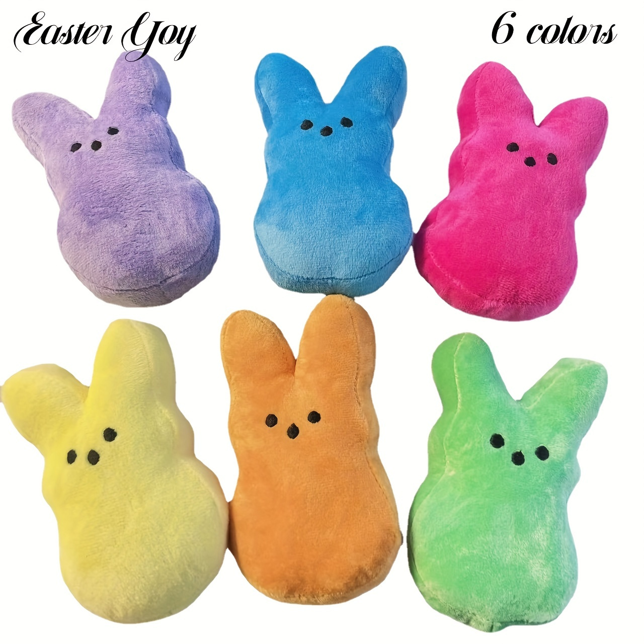 

1pc, 2023 Valentine's Day Easter Hot Selling Rabbit Doll, New Peeps Rabbit Doll, Easter Cartoon Rabbit Doll, Peeps Plush Doll, Children's Day Mother's Day Gift, Home Decoration, Room Decor