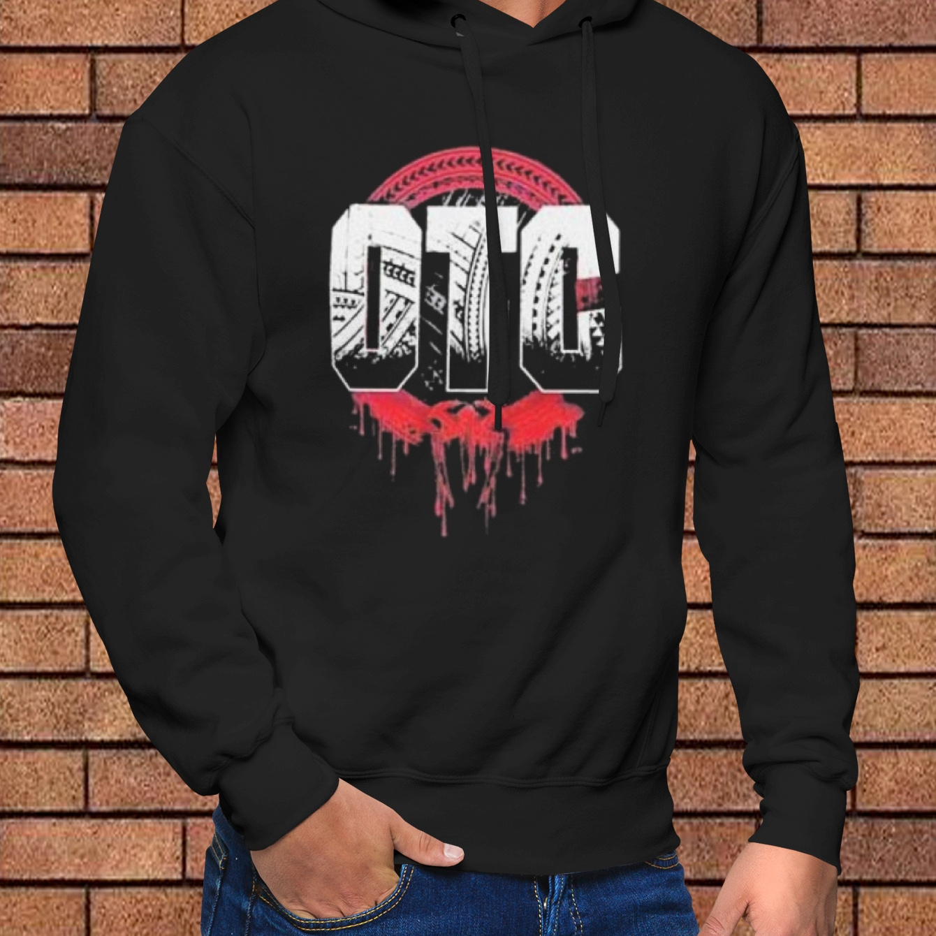 

Otc Wrestling Oil Paint Style Man Hoodie