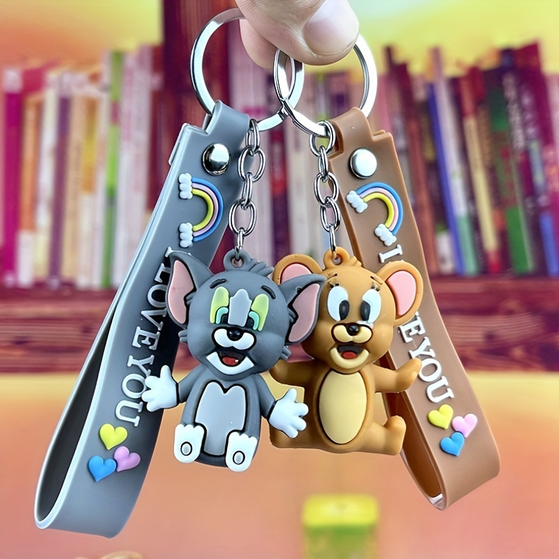  24 Pcs Mouse Keychains Cartoon Theme Party Favor Cute