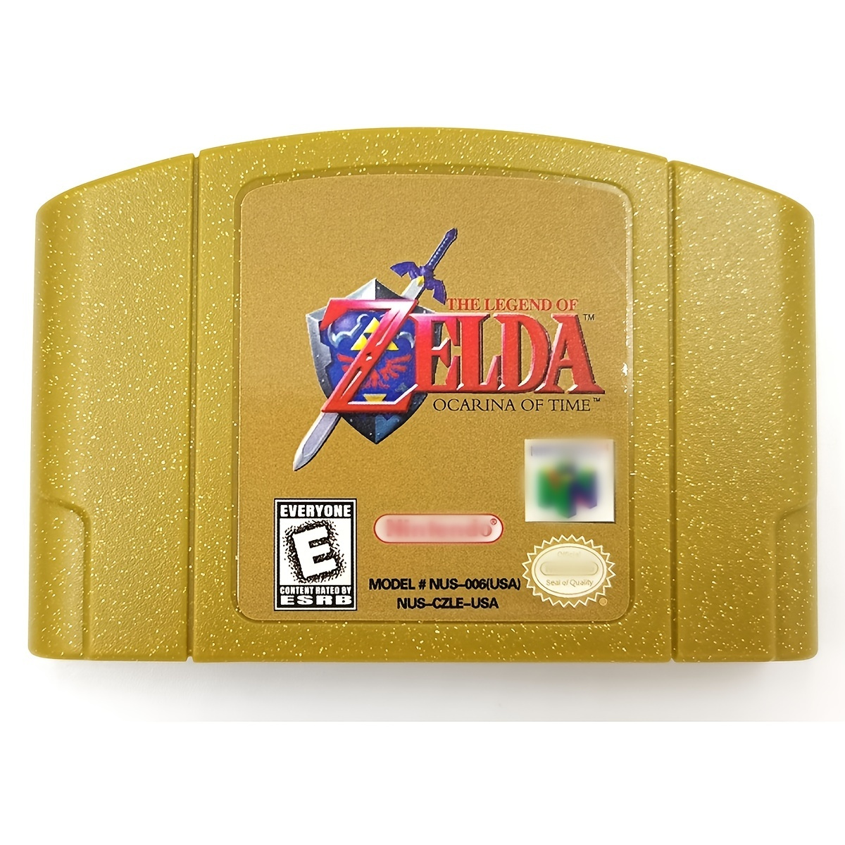 n64 ocarina of time gold