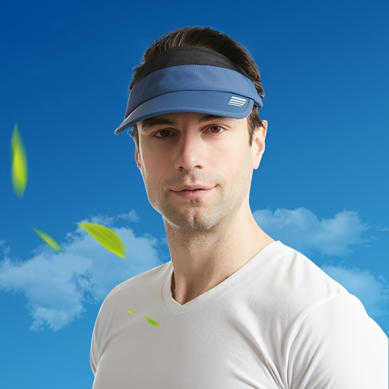 Summer Travel Hiking Visor, Peaked And Riding Mask, Breathable