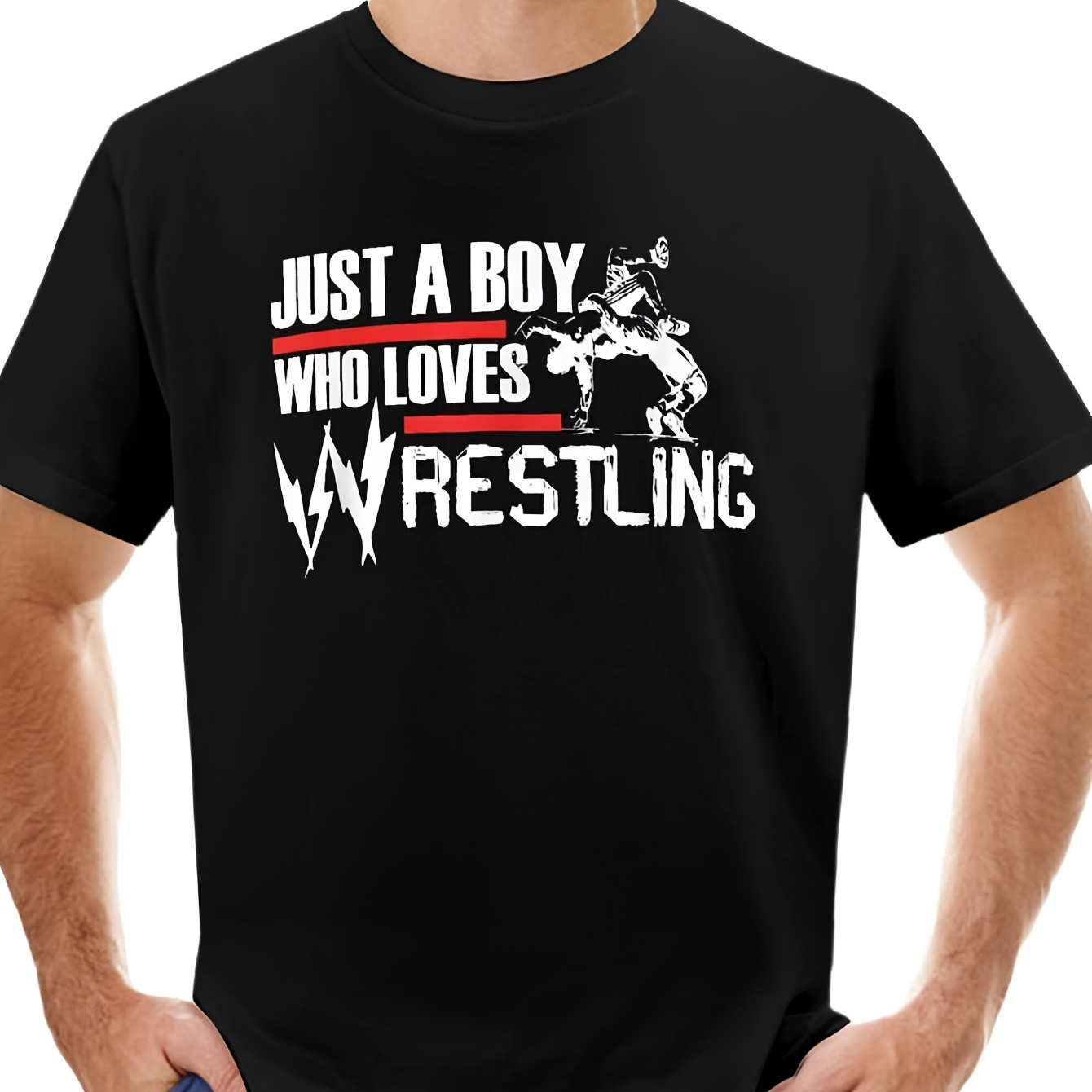 

Just A Boy Who Wrestling, Wrestle, 2 T-shirt