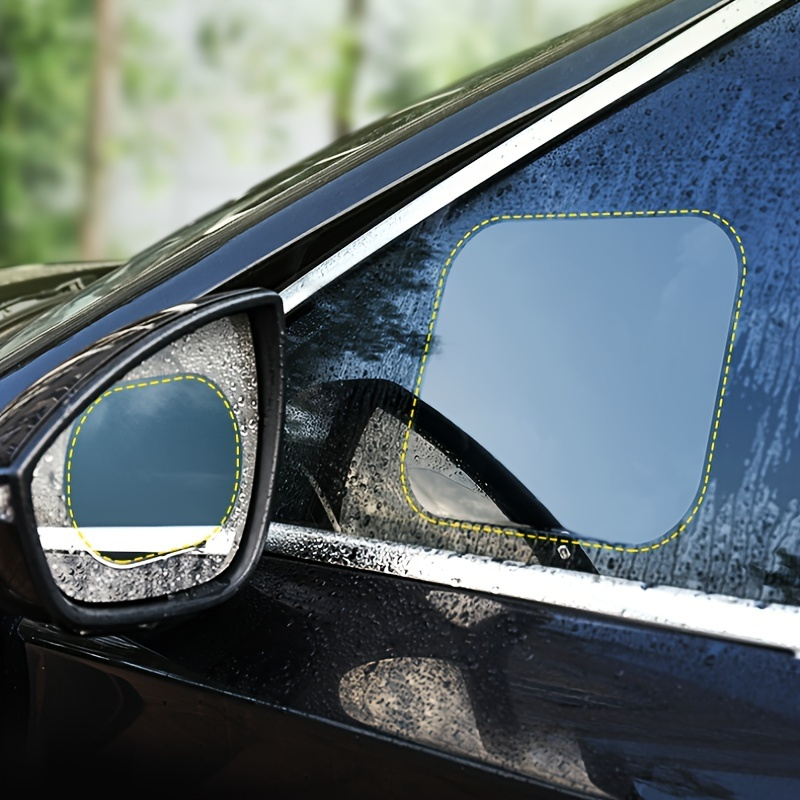 Rückspiegel-Schutzfolie Anti-Beschlag-Auto-Rückspiegelfolie Wasserdichtes  Zubehör für sicheres Fahren für Tesla Model 3 / Model Y