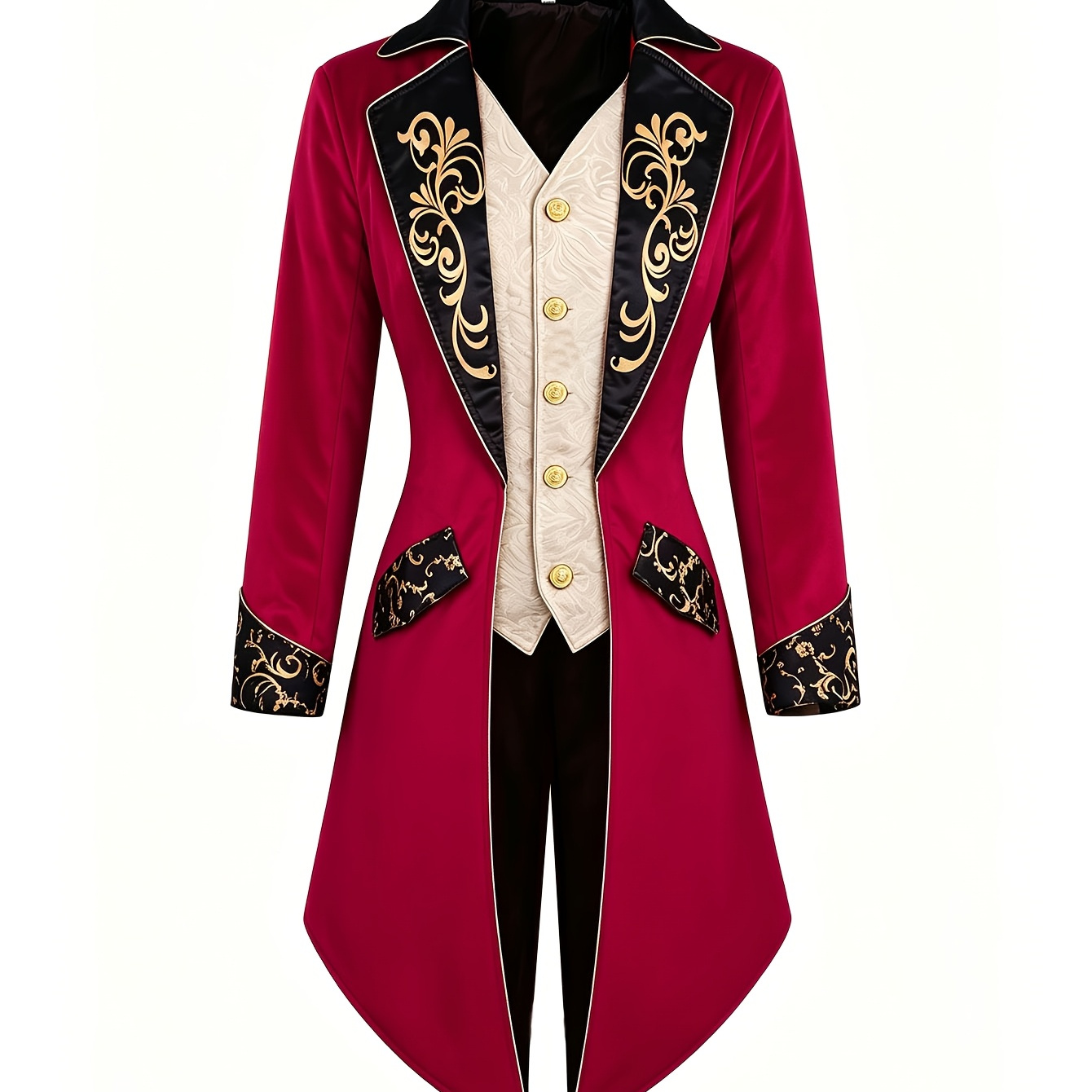Abrigo de Halloween Steampunk, Abrigo Medieval, Abrigo de la Era Victoriana, Atuendo de...