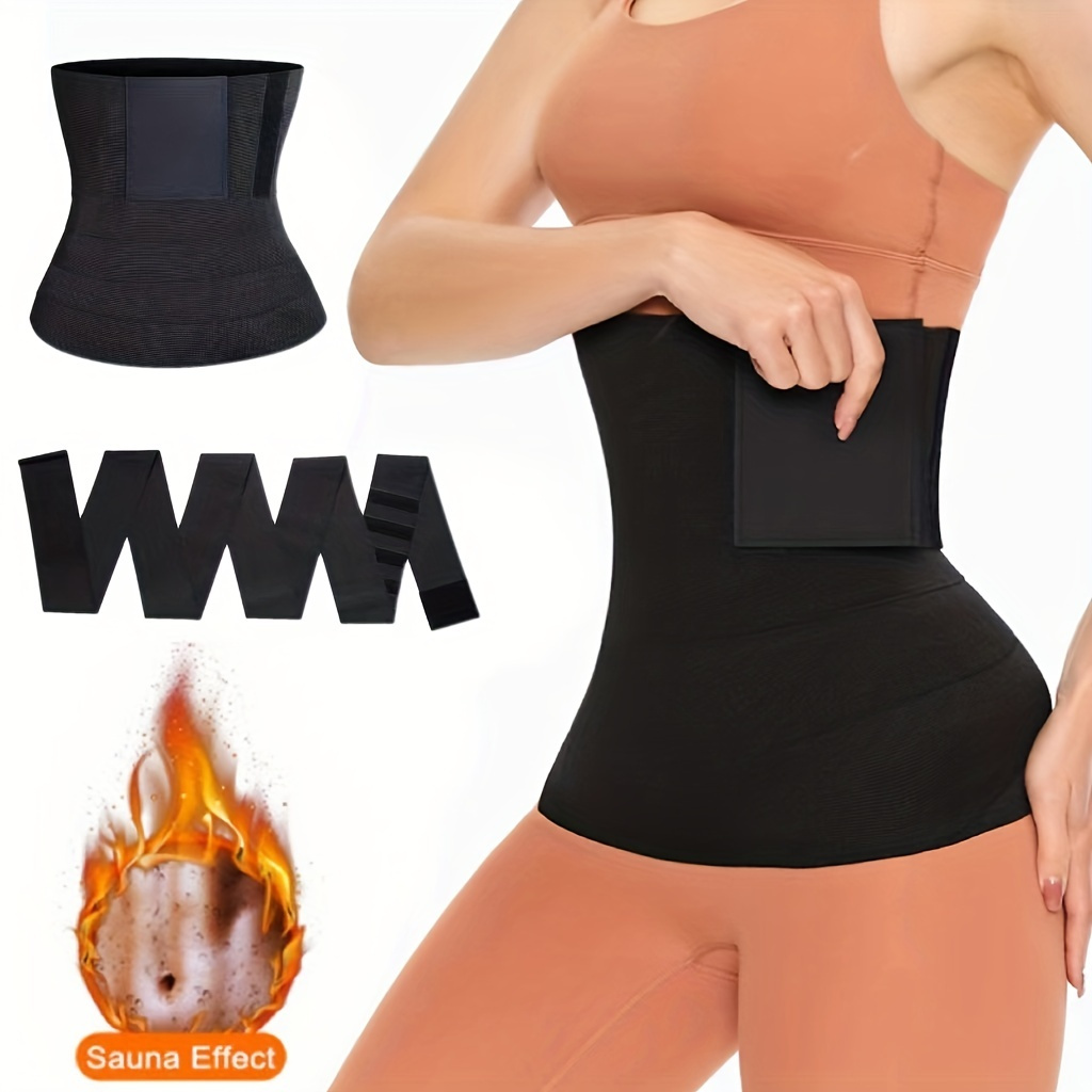 Waist Trainer For Women Bandage Wrap Sport Girdle Workout - Temu Philippines