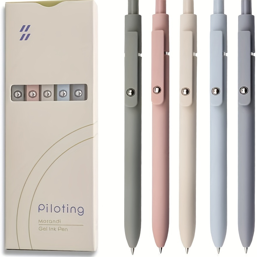 Morandi Gel Pen Set - Coloured Ink – Scribblet Stationery