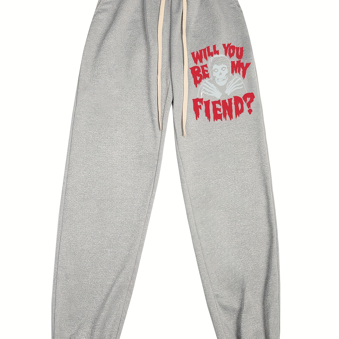 Pantalon De Jogging Homme Imprimé Taches De Sang - Style Gothique Halloween, élastique Avec Cordon