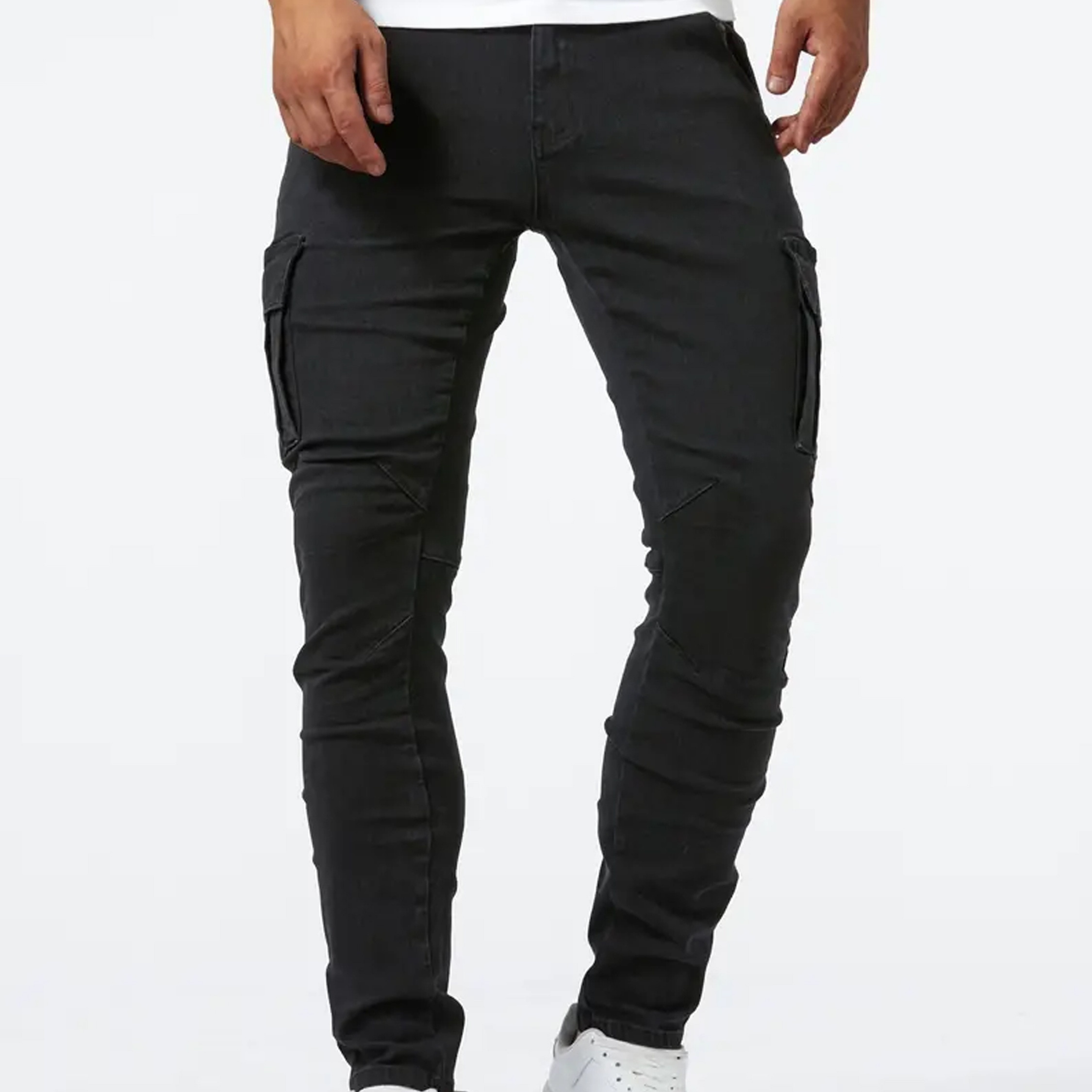 

Men's Casual Jeans, Fashionable High Stretch Workwear Jeans