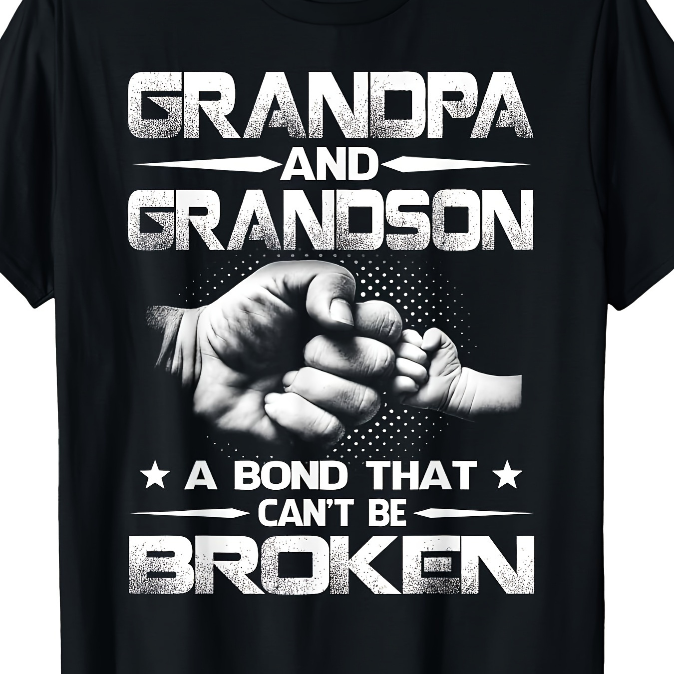 

Grandpa And Grandson A That Can't Be Broken T-shirt T-shirt T-shirt-72 220g 10000 Links