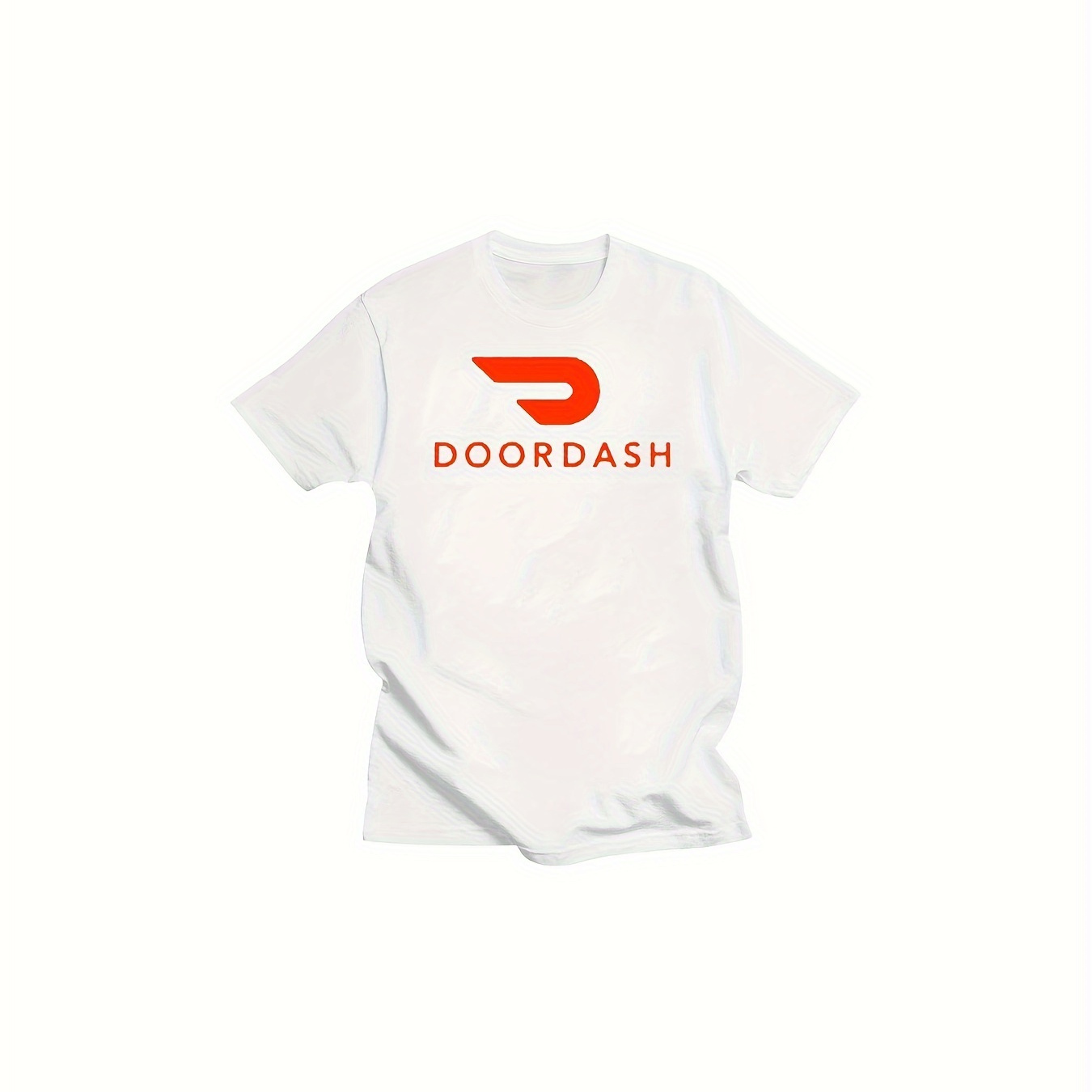 

Hot Sale Doordash Logo Printed Man T-shirt Loose Casual Fashion Men T Shirt Streetwear Korea Style Y2k Hipster Tops Soft Tees 220g