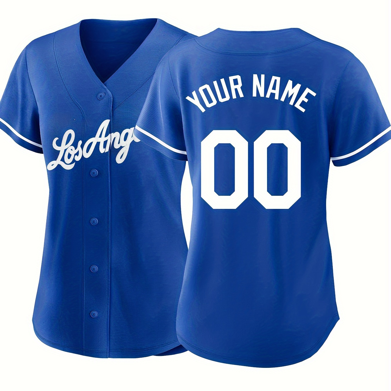 

Customizable Name And Number Woman Baseball Jersey, Embroidered Outdoor Daily Leisure Sports Customization