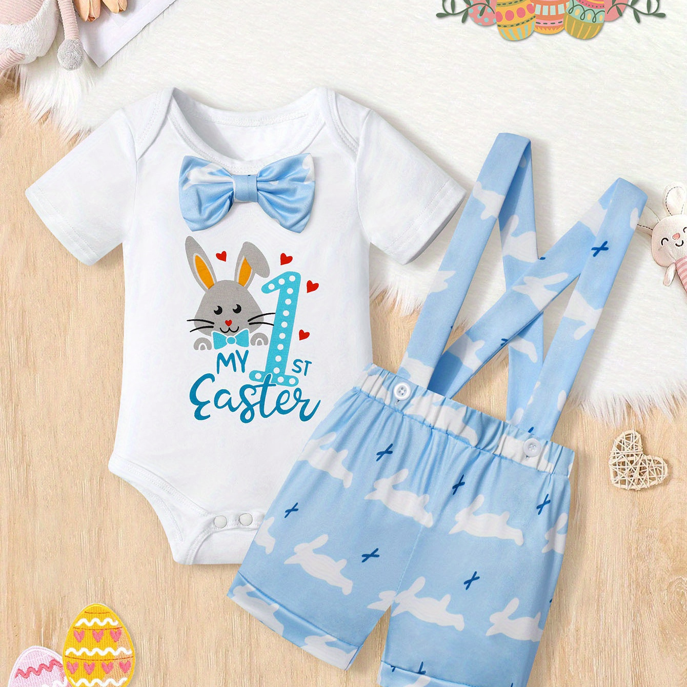 Easter onesies discount for baby boy