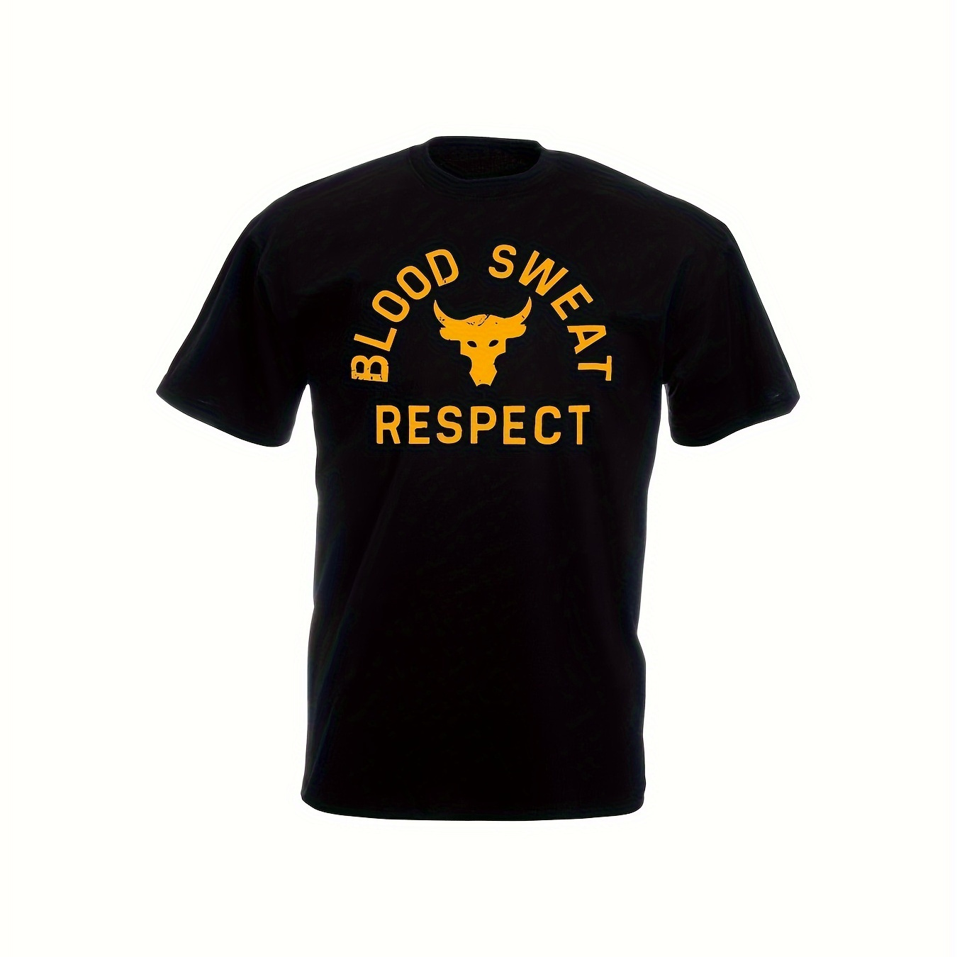 

Men Blood Sweat Respect Graphic Fashion Casual Hombre Summer Roupas Masculinas Heavyweight Style Tops Lnformal New 220g