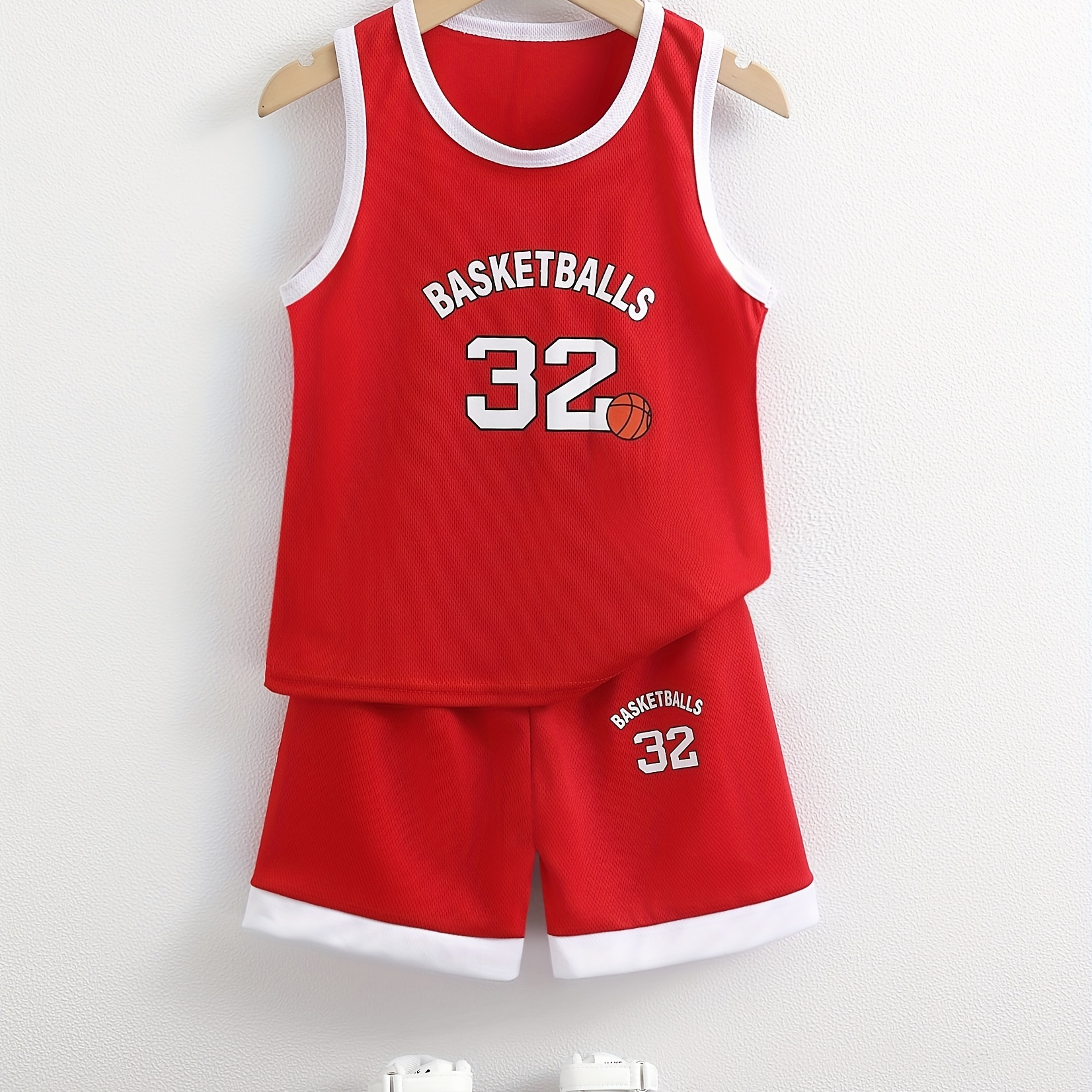 conjunto camisetas baloncesto niños número 32 traje Temu El Salvador