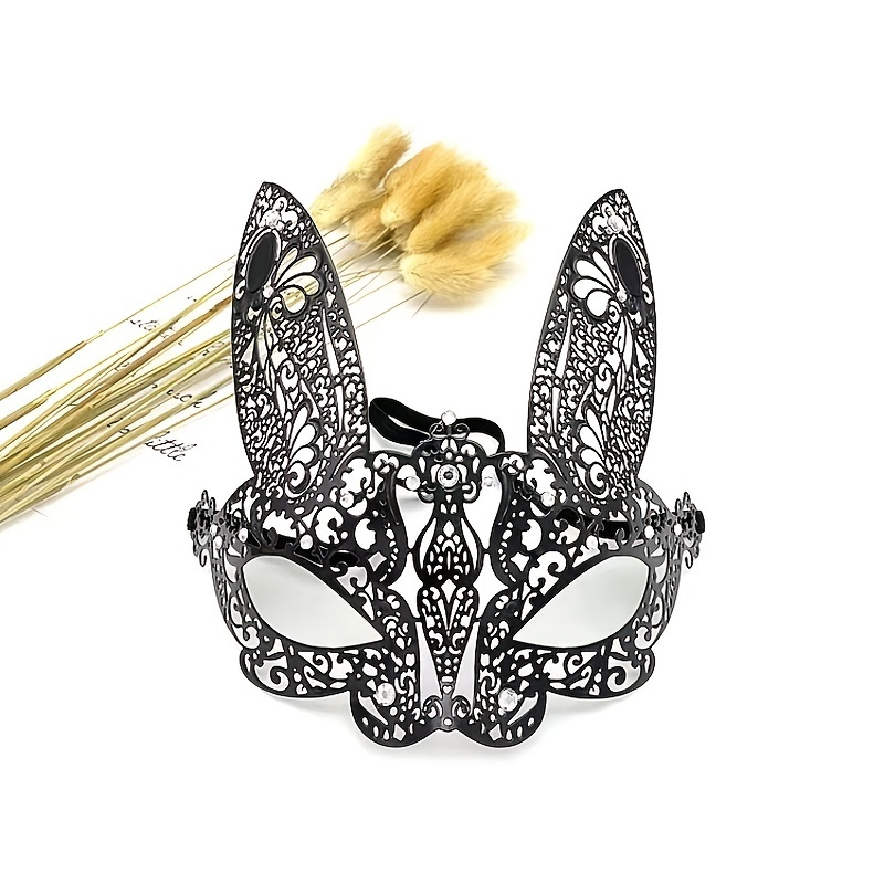 Moon Rabbit Mask Bunny Masquerade Mask
