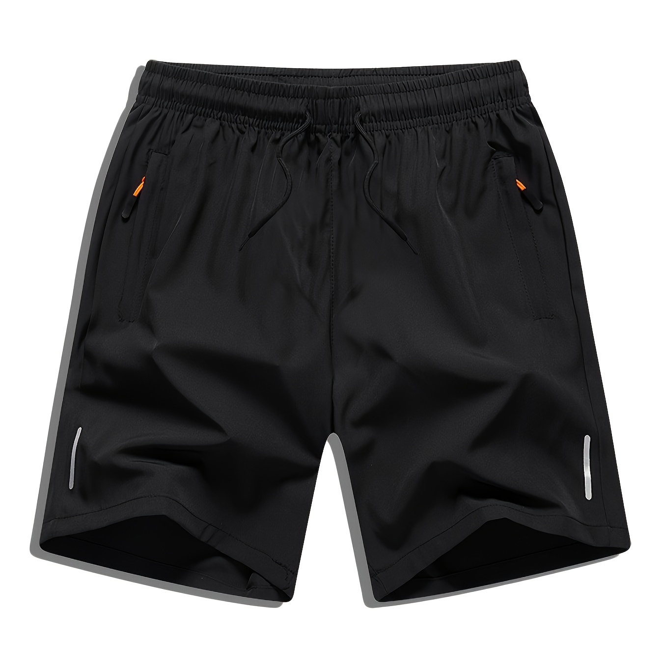 

Boys Summer Comfortable Athletic Shorts With Pocket, Casual Elastic Waist Shorts For Summer Outdoor