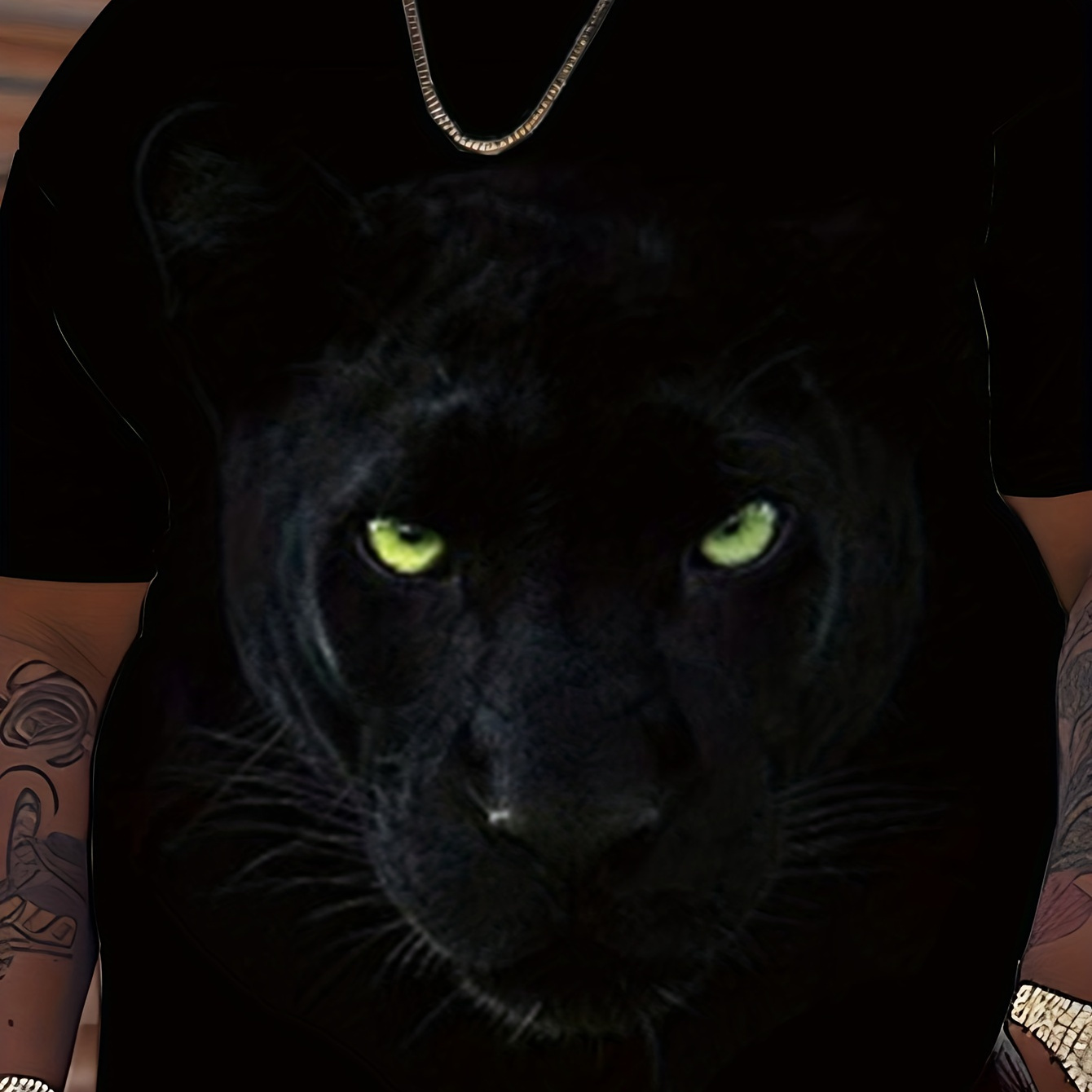 

Plus Size Men's 3d Animal T-shirt, Novelty For Summer