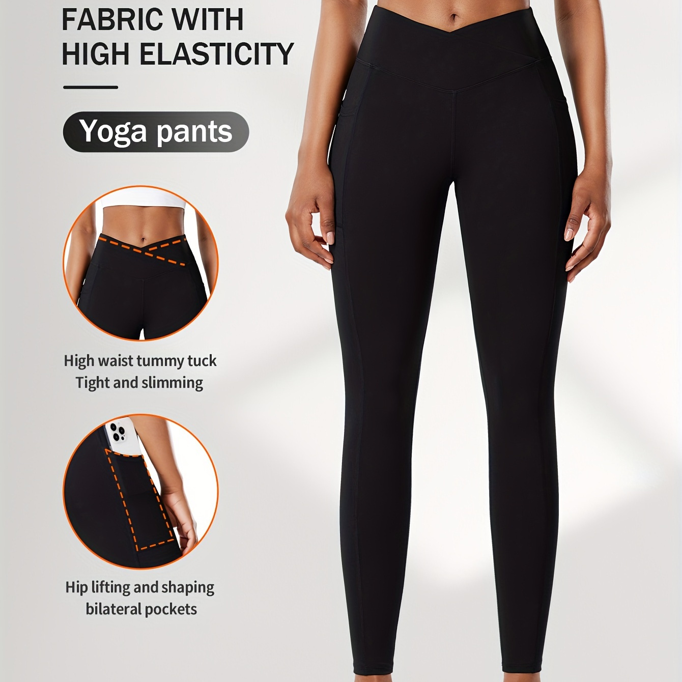 

Leggings de taille , -humidité et extensibles, parfaits les activités de air et le