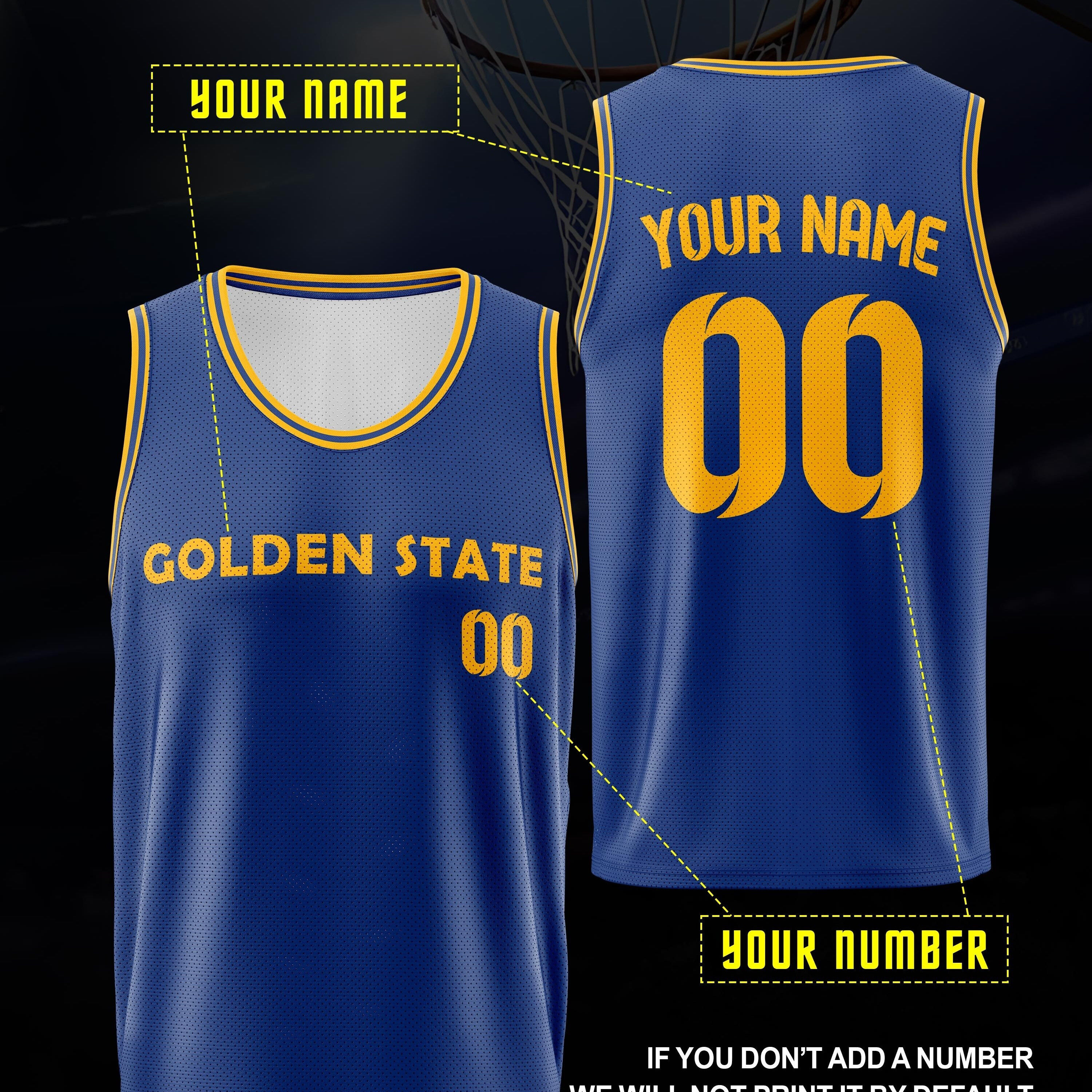 

Men's Customized Name And Number Basketball Sportswear, Comfortable Fit Breathable Tank Top, Personalized Party Training