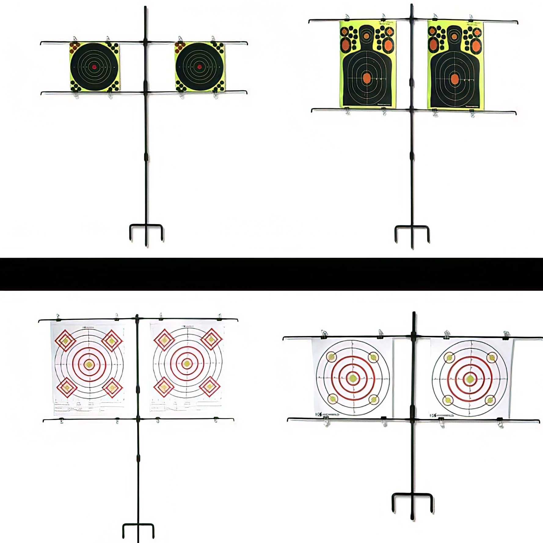 

1pc Adjustable Paper Shooting Target Stand For Outdoor (targets Are Not Included)