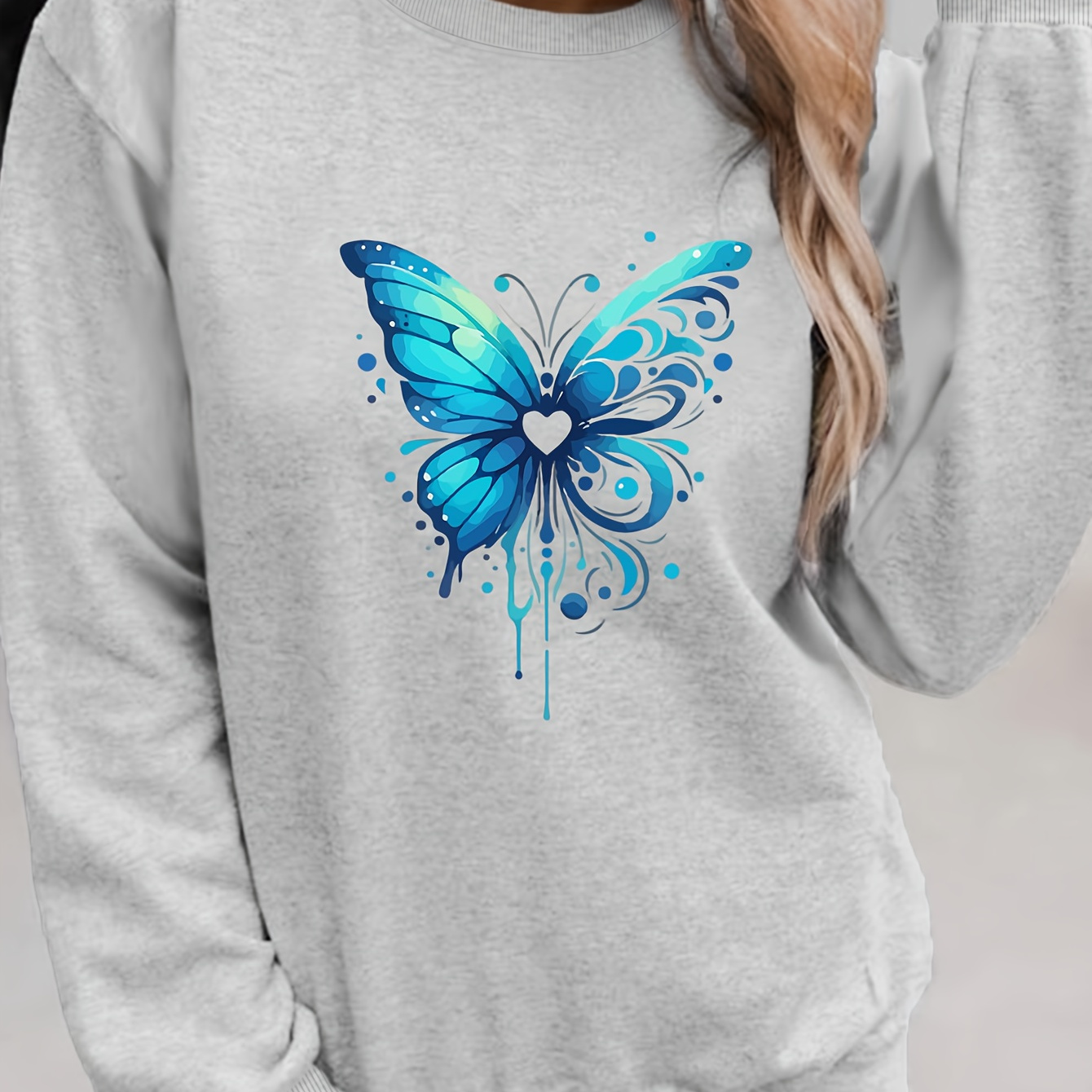 

's Sweatshirt - , , Long - For Fall/