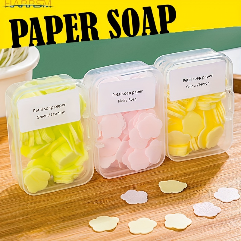 Disposable Hand Soap Flakes Hand Clean Petals Perfume Rose - Temu