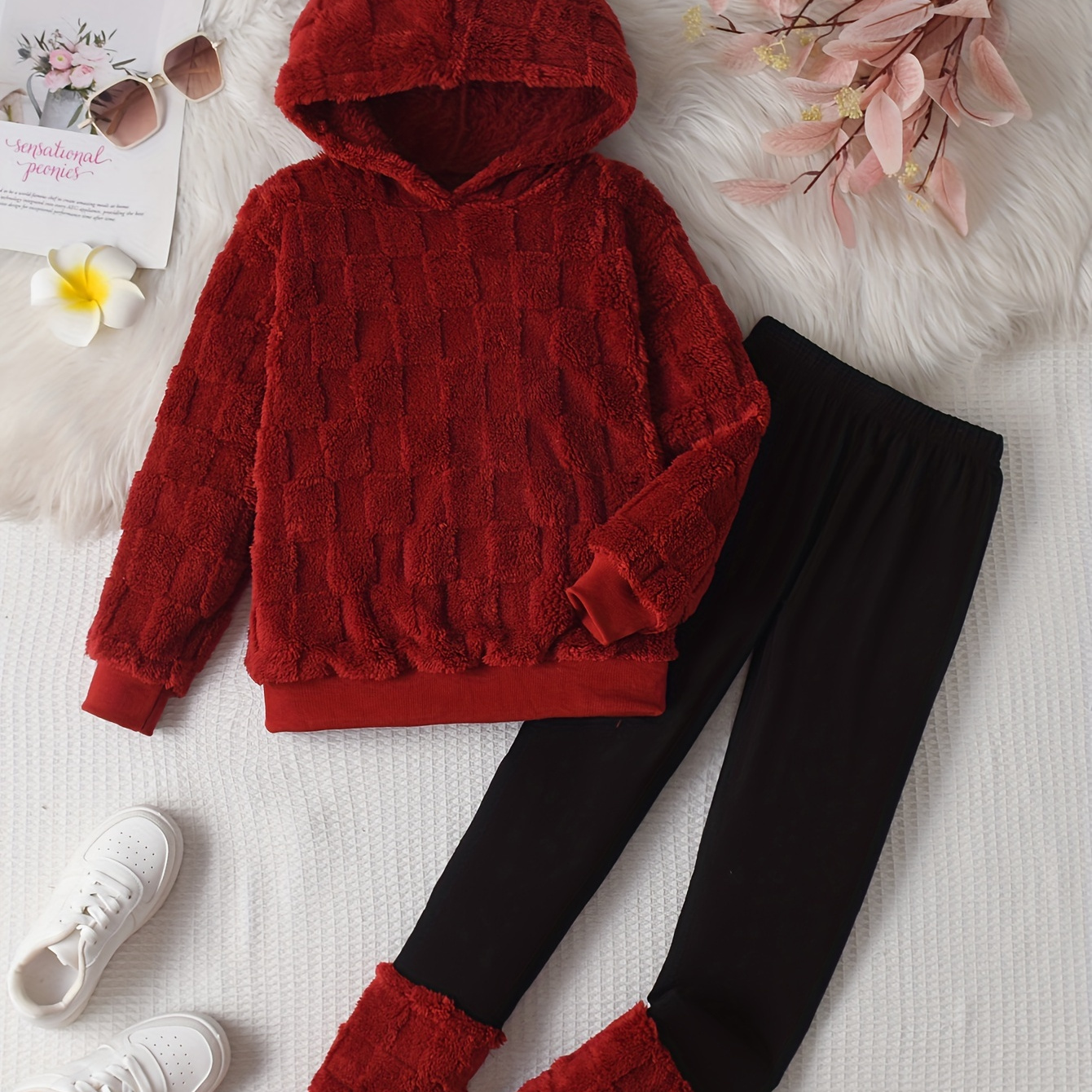 

' Fleece & Leggings Set - Long , , For Fall/, For