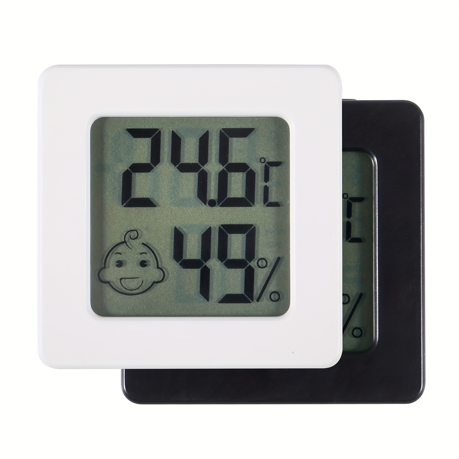 Mini Portable Pointer Thermometer Hygrometer Wall Hanging - Temu