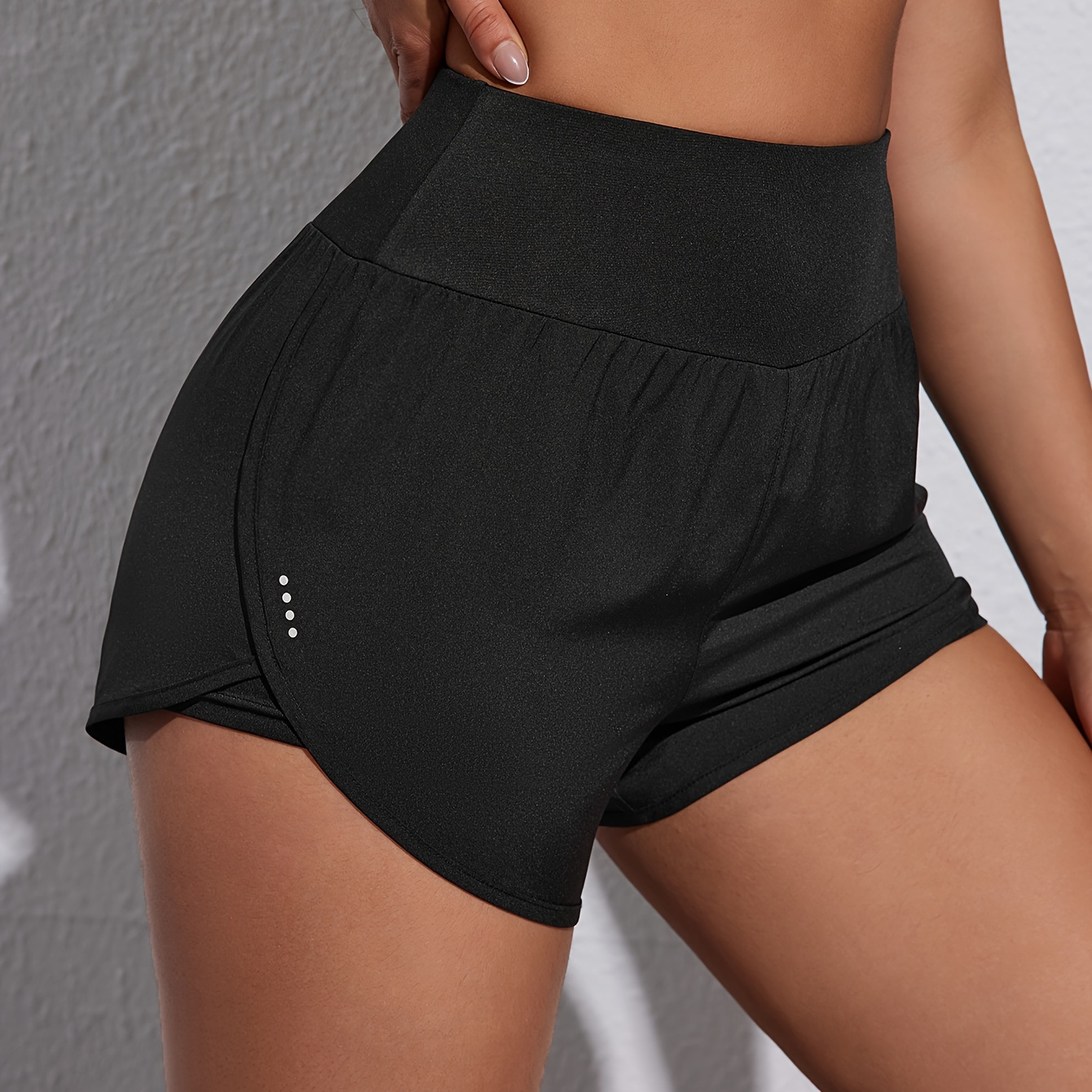 

High-waisted Yoga Shorts For Women, Fitness Leggings, Moisture-wicking, Breathable, And Stretchy