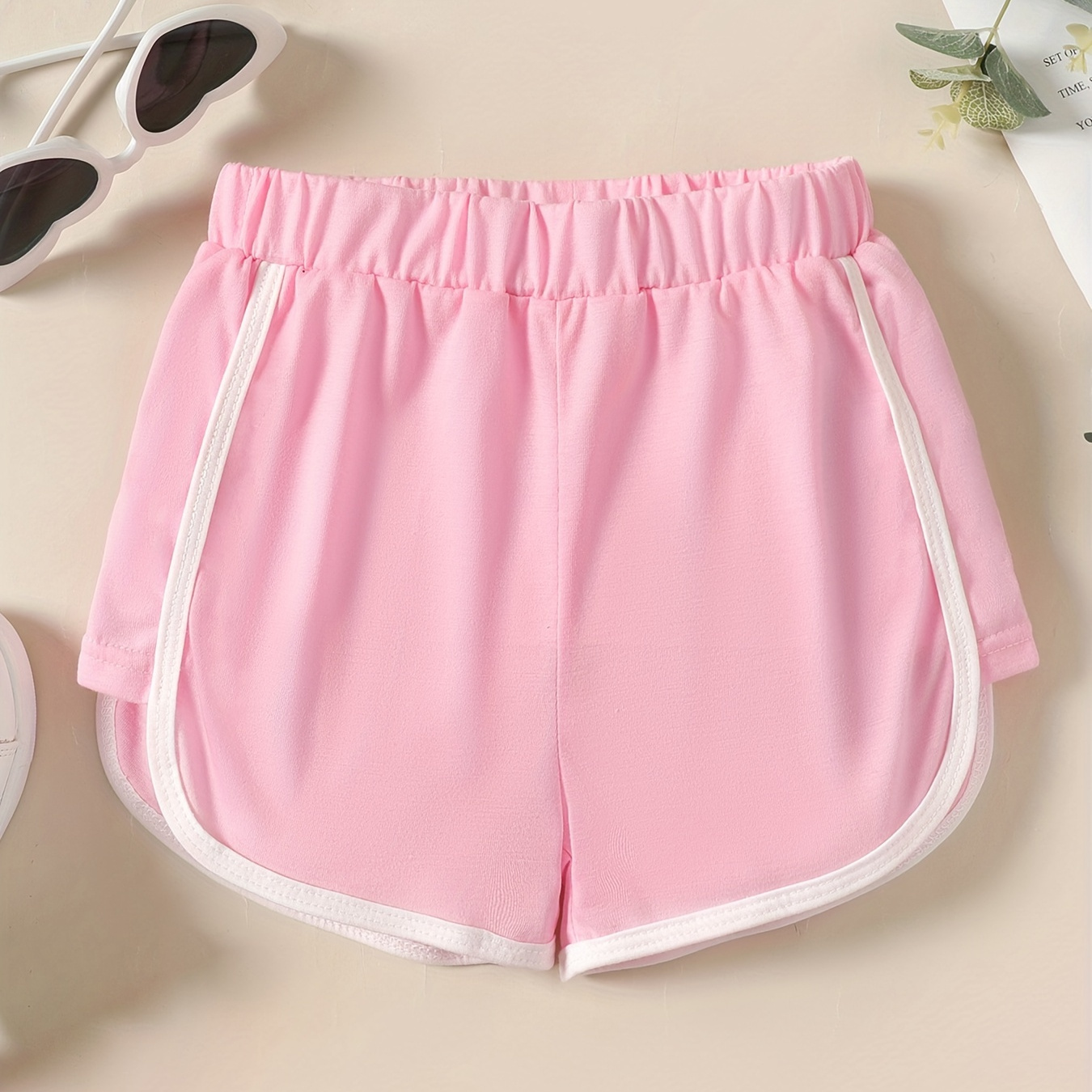 

Patpat Kid Girl Colorblock Elasticized Shorts