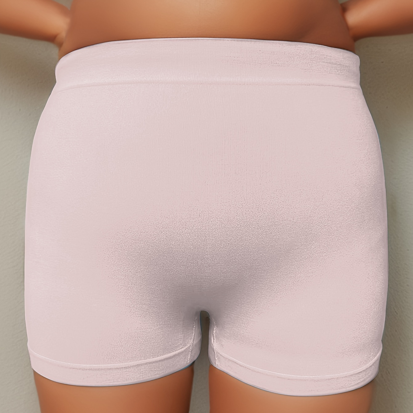 Plus Size Simple Panty Women's Plus Comfort Solid High - Temu