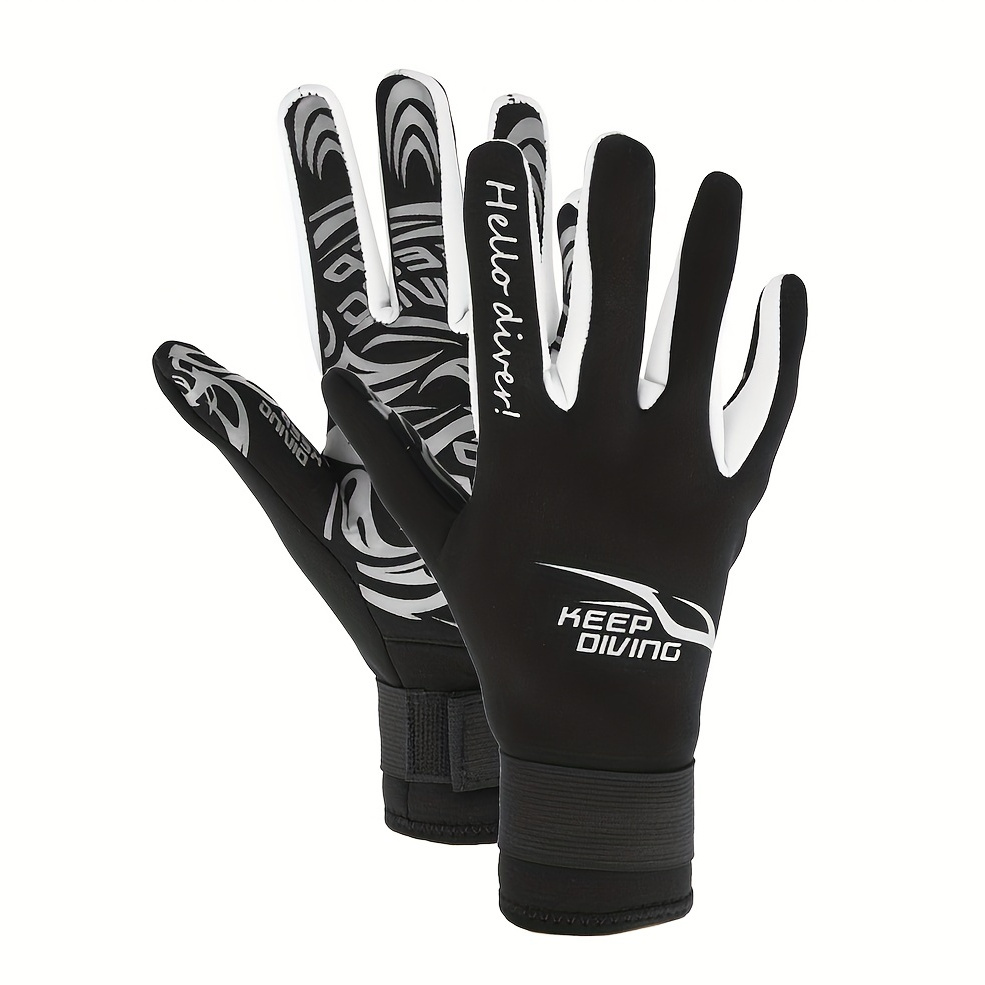 Professional Comfortable Diving Gloves Waterproof Wear - Temu