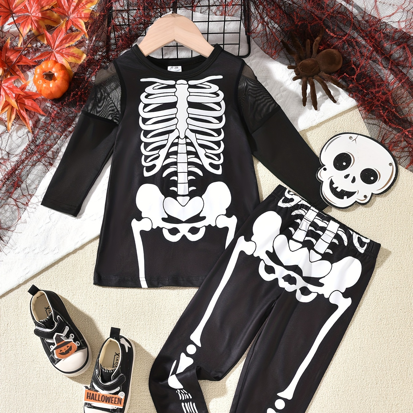 Halloween Costume Skeleton Bodysuit Hoodies, Fluorescent Vampire Bone Skull Catsuit  Jumpsuit Punk Goth Suit, Women's Casual Activewear, Shop Now For  Limited-time Deals