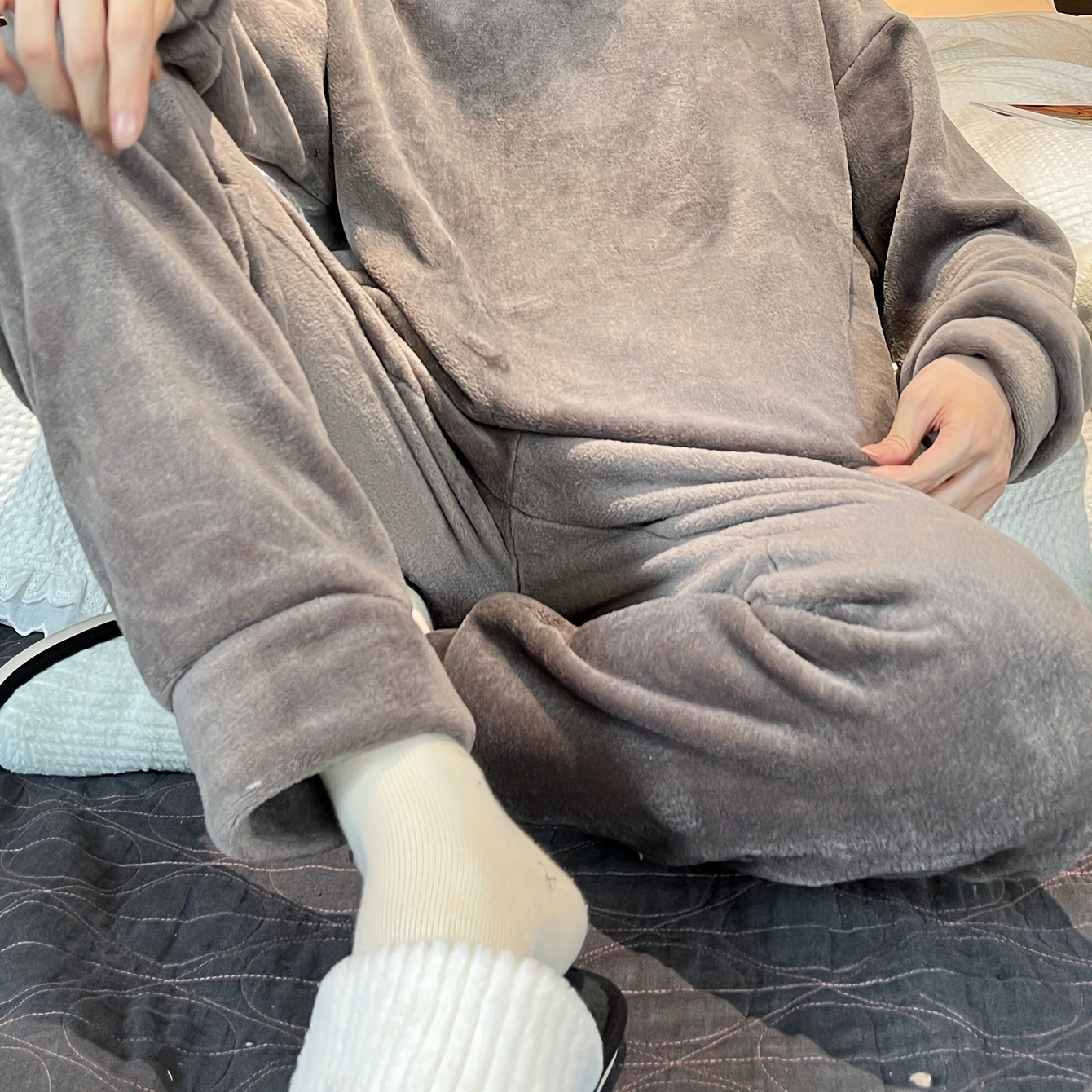 CHGBMOK Clearance Mens Pajamas Set Modal Cardigan Long Sleeve