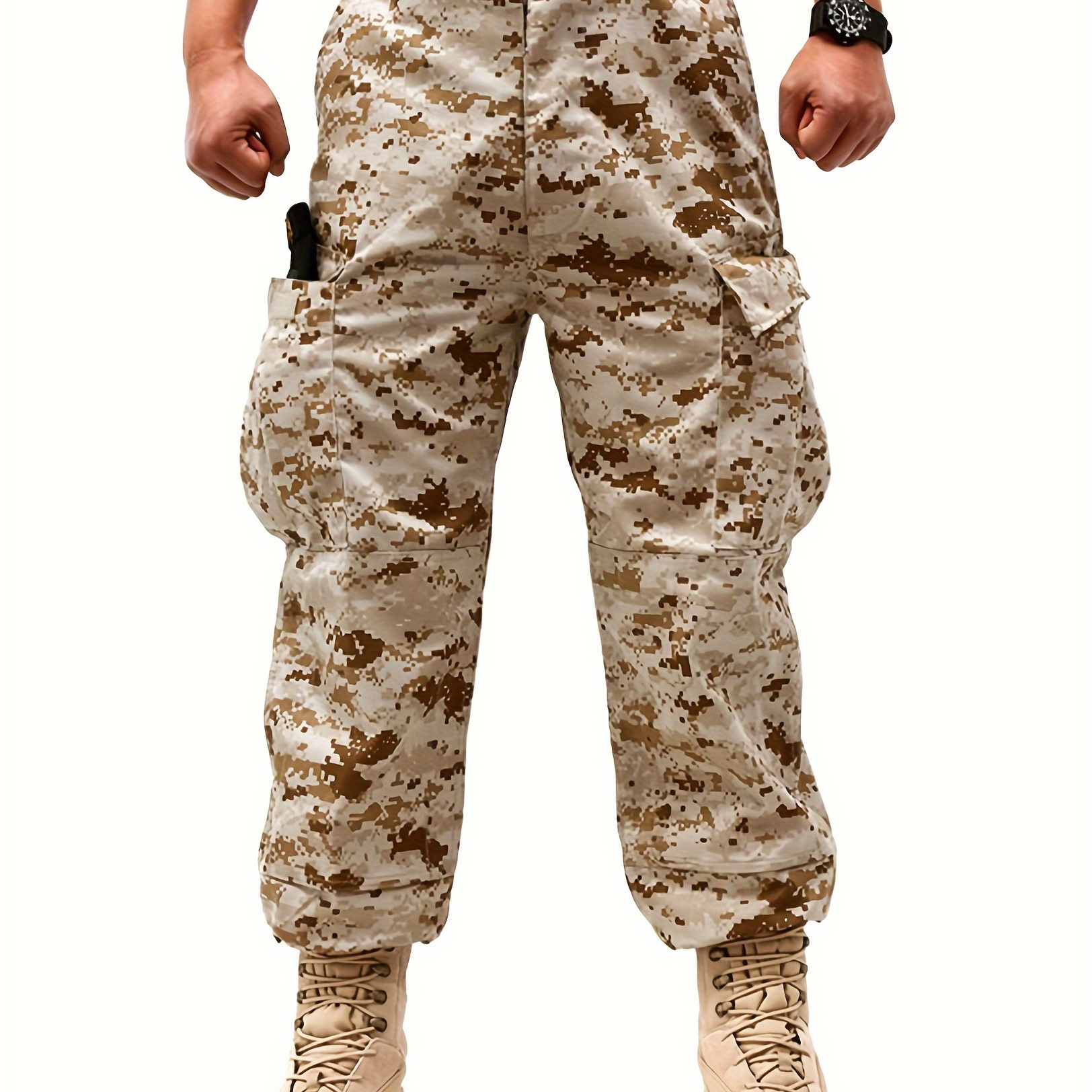 mens casual camouflage military multi pockets bdu Temu