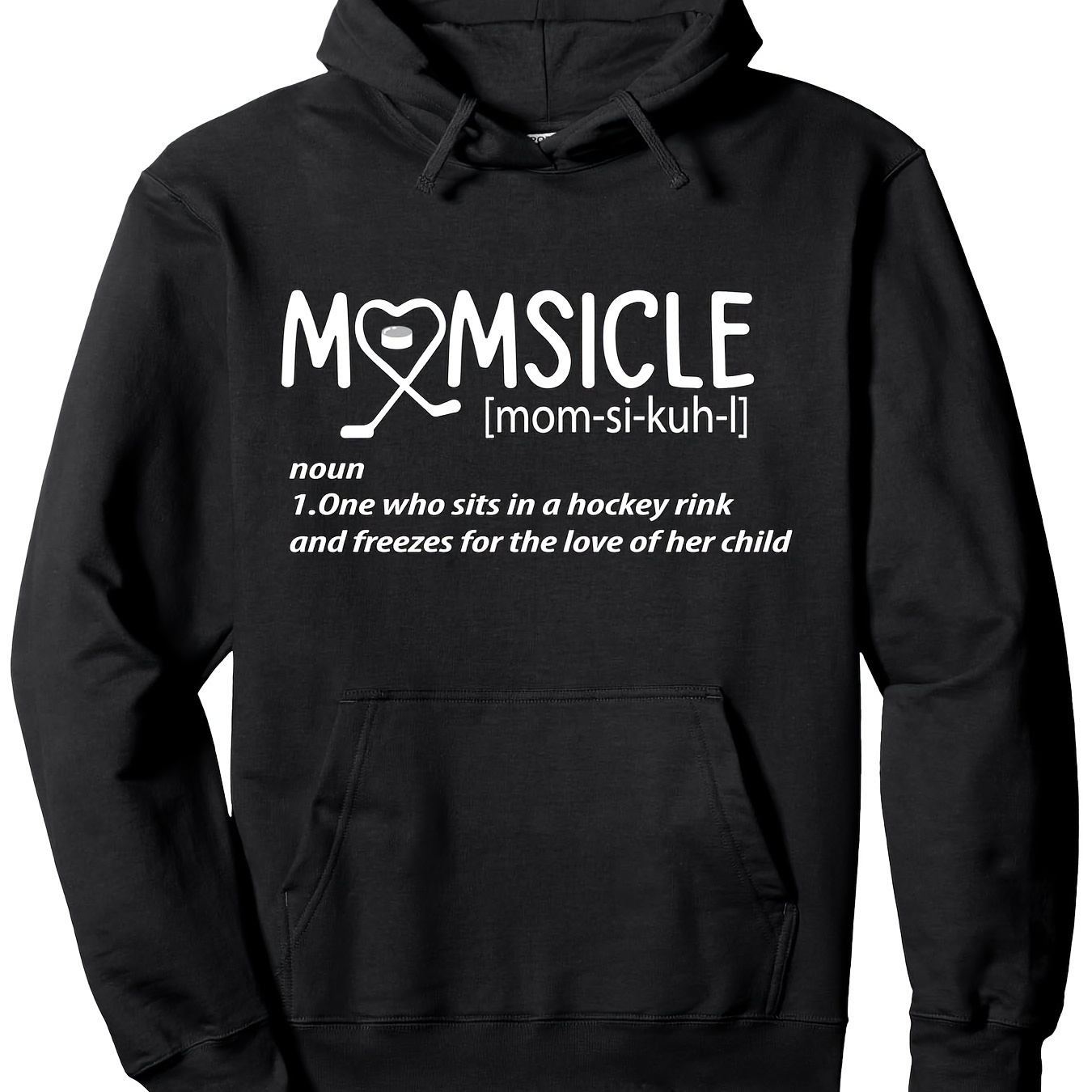 

Men's Hockey Mom Momsicle Definition Mothers Day Pullover Hoodie - 280g