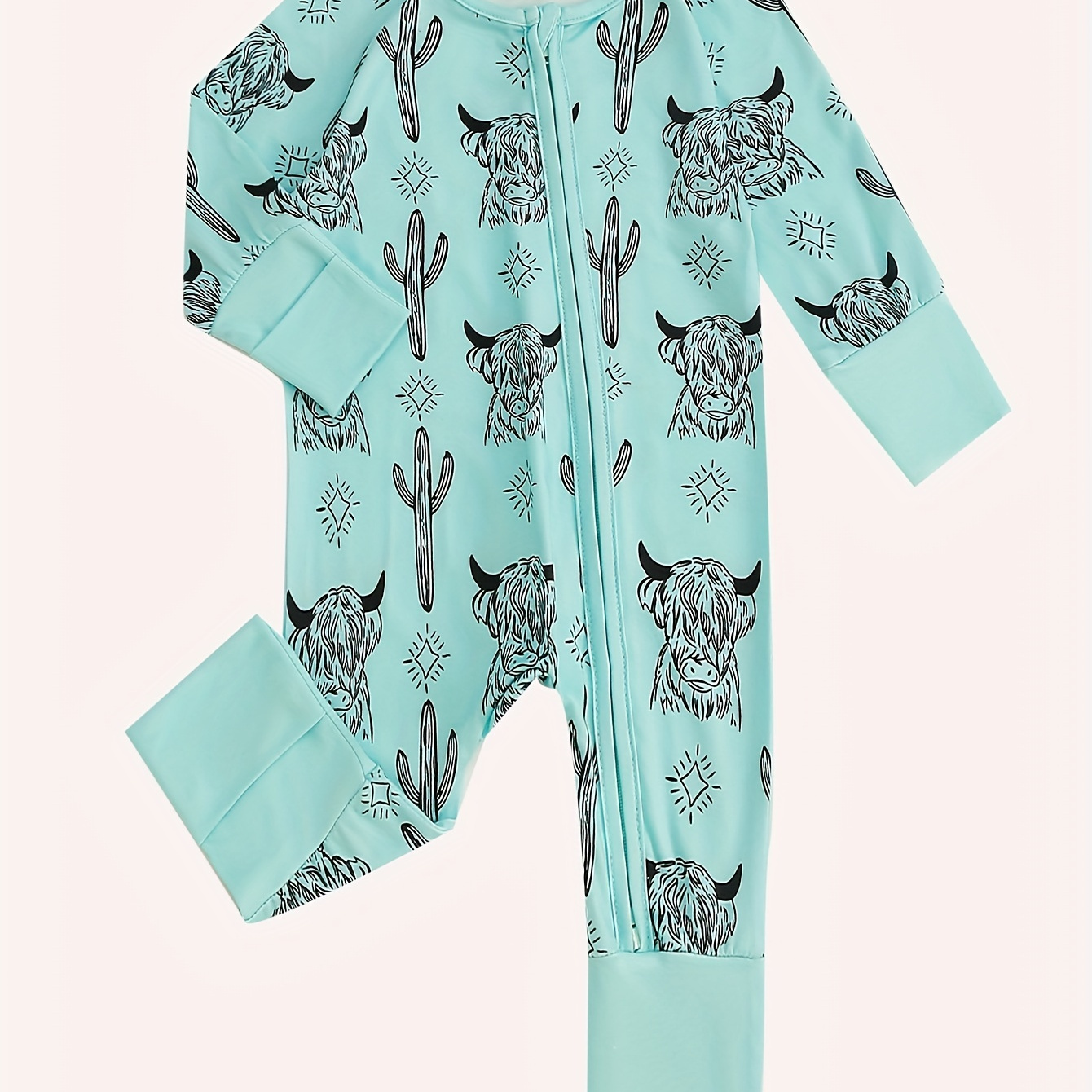 

Baby Boys Cute & Trendy Knitted Jumpsuits, Random Printing, Baby Boys Clothes For Outdoor Activities