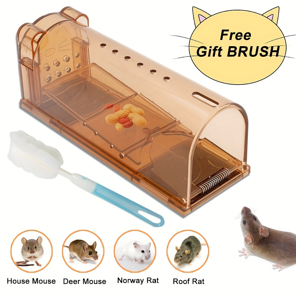 Mouse Trap Humane Live Catcher Rat Vermin Rodent Cage Pest No Kill