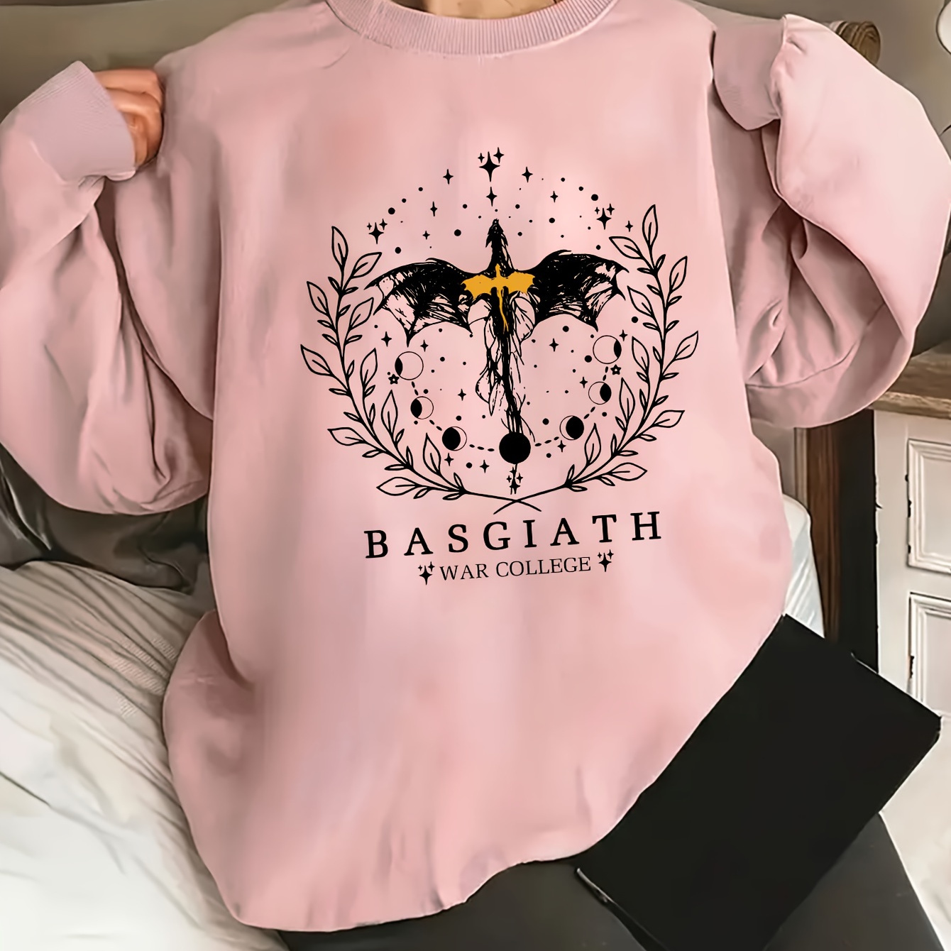 

Women's Sweatshirt - Long Sleeve, Polyester, - For Fall &
