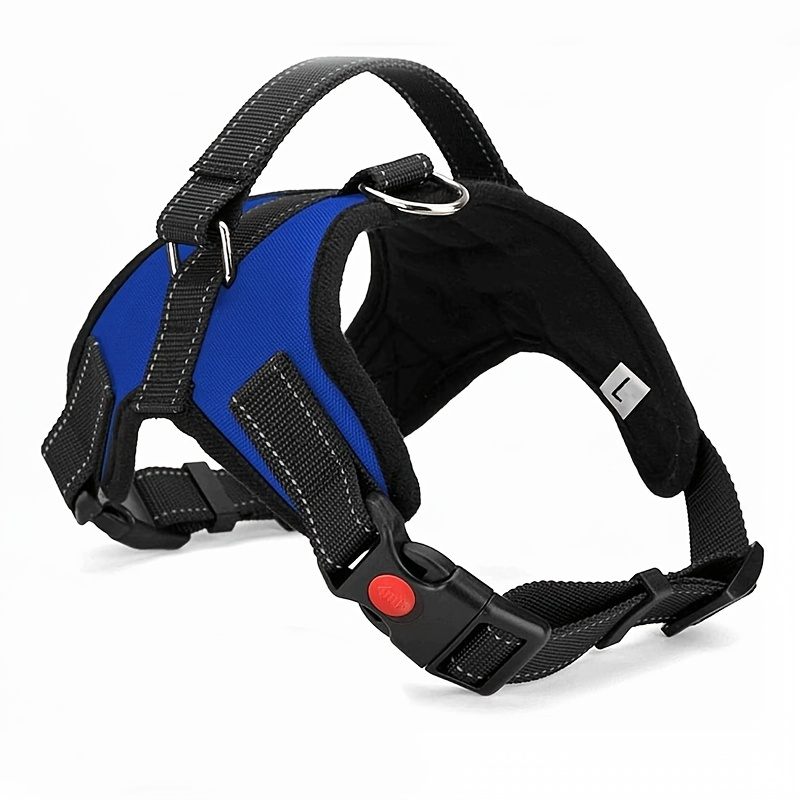 Durable and Safe Chest Harness for Medium and Large Dogs - Protects Against Explosions