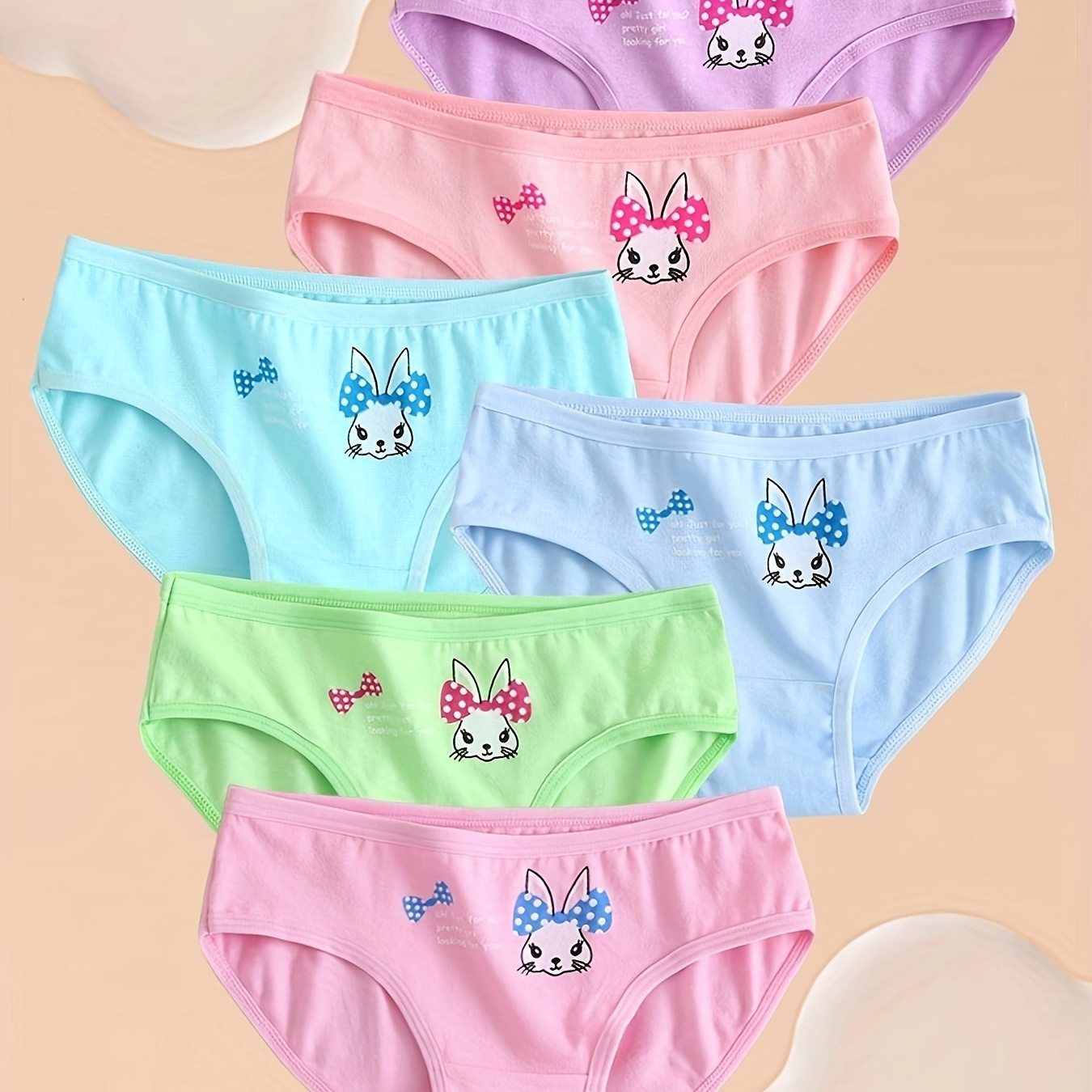 

6- Rabbit ' Underwear, Knit , Comfortable ,