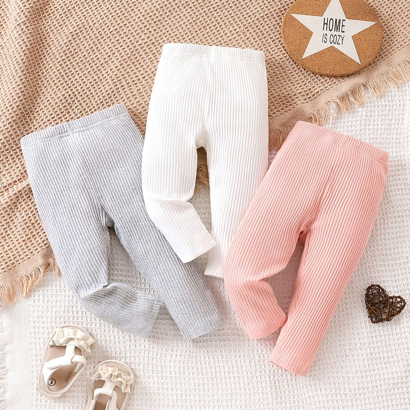 

Adorable 3-piece Outfit For Your Little Girl: Casual Leggings & Toddler Clothes