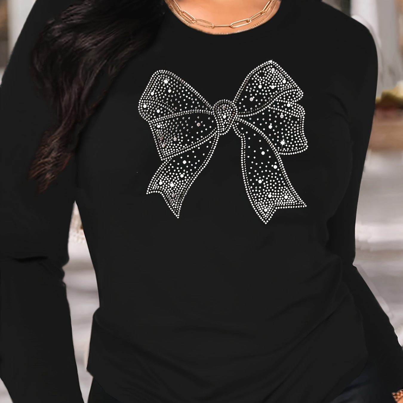 

Women's Bow T- - , , ,