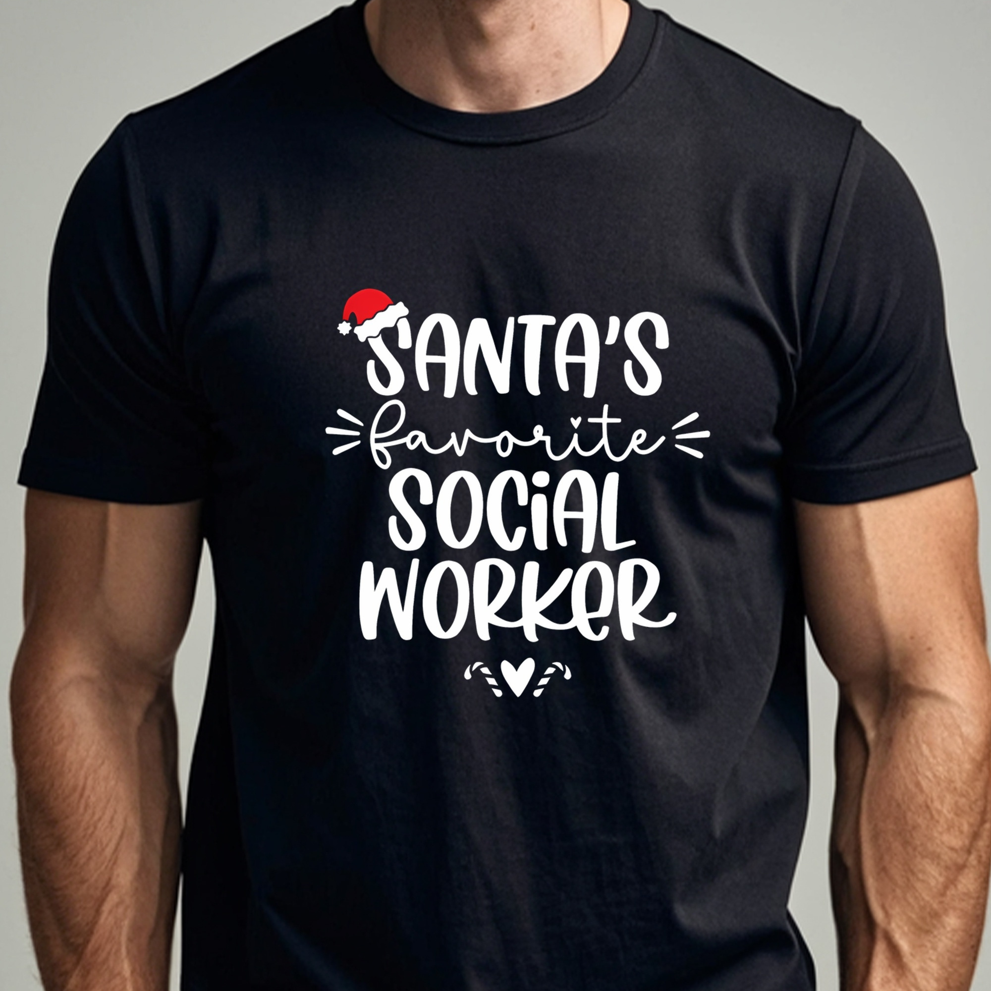 

Social Worker Weekend Casual T-shirt For Men Graphic Tee Stylish Crew Neck Soft 100% Cotton Funny Black Mens Running Going Out Breathable 4 Seasons Moisture-wicking Quick-dry