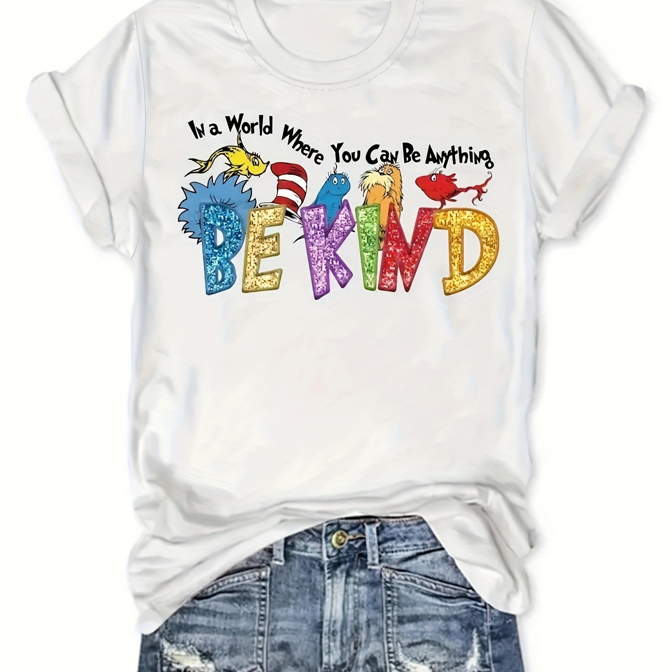 

Printed T-- - - And -women's
