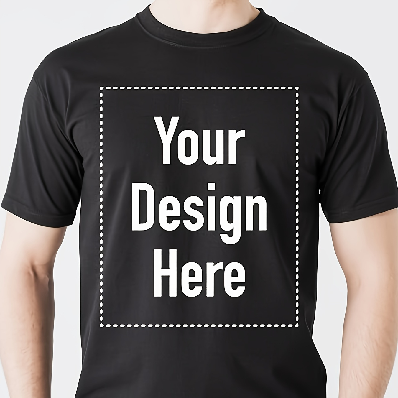 

Customizable Men's Shirt - Personalized T-shirt With Your Image & Text | Unique Design For Every Occasion | Perfect For Gifts & Special Events