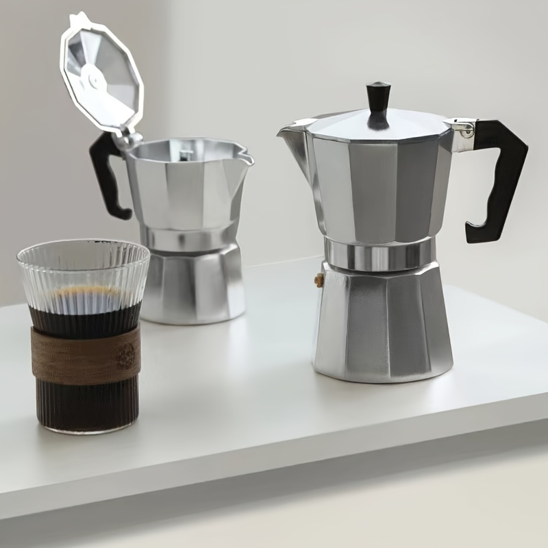 Vintage Aluminum Coffee Maker 1 12 Cups Mocha Stove Espresso - Temu