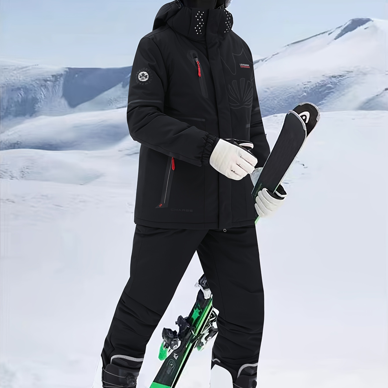 

Sports & Outdoors Outdoor Winter Sports Ski Wear Men's Ski Wear Men's Ski Suit Hx306