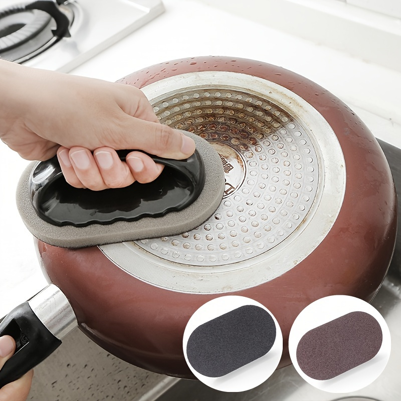 Microfiber Kitchen Housework Tools  Brush Sponge Cleaning Pots -  5/10/20/30pcs Scrub - Aliexpress
