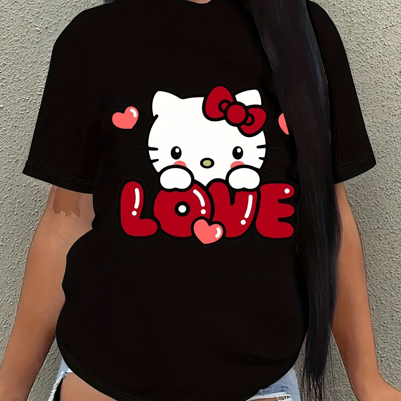 

Valentine's Day Sanrio Shirt Hello Kitty Kuromi T-shirt Cinnamoroll My Melody Halloween Shirts Pumpkins Spiders T-shirt For Men Women Shirt Christmas Funny Shirt For Team 220g